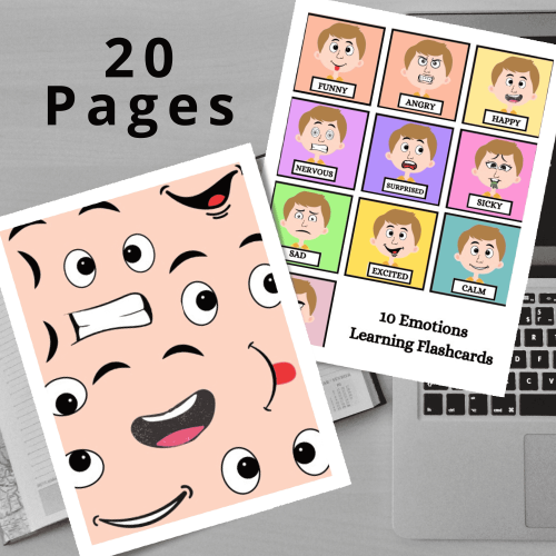 Emotions Activity for Kids – Printable PDF to Recognize & Understand Feelings